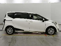 Цена авто Toyota Sienta с аукционов Японии, номер кузова NSP170G, пробег 42 000, оценка 8