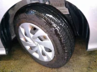 Цена авто Toyota Yaris с аукционов Японии, номер кузова KSP210, пробег 124 000, оценка 8