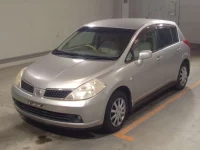 Цена авто Nissan Tiida с аукционов Японии, номер кузова C11, пробег 96 000, оценка 4