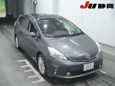 Статистика аукционов Toyota Prius Alpha