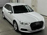 Цена авто Audi A3 с аукционов Японии, номер кузова 8VCXS, пробег 18 000, оценка 3