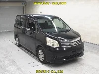 Цена авто Toyota Noah с аукционов Японии, номер кузова ZRR70G, пробег 129 000, оценка 8