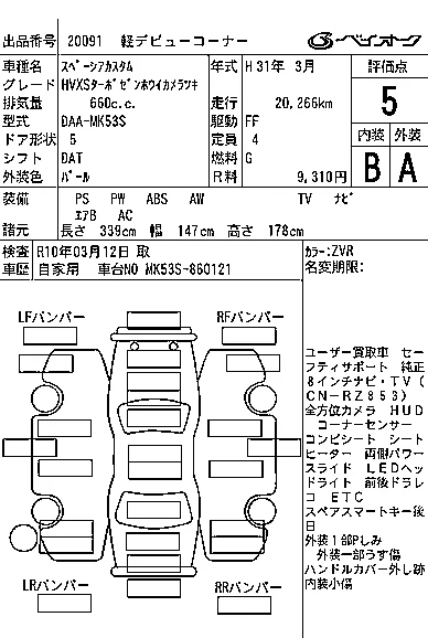 Suzuki SPACIA CUSTOM