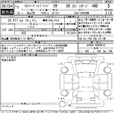Toyota ALPHARD HYBRID