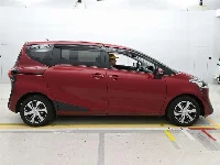 Цена авто Toyota Sienta с аукционов Японии, номер кузова NSP170G, пробег 55 000, оценка 3