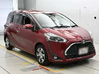 Цена авто Toyota Sienta с аукционов Японии, номер кузова NSP170G, пробег 55 000, оценка 3