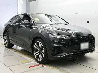 Цена авто Audi Q8 с аукционов Японии, номер кузова F1DCBA, пробег 26 000, оценка 3