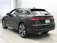 Цена авто Audi Q8 с аукционов Японии, номер кузова F1DCBA, пробег 26 000, оценка 3