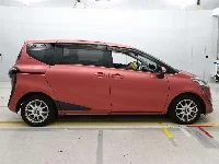 Цена авто Toyota Sienta с аукционов Японии, номер кузова NSP170G, пробег 82 000, оценка 8