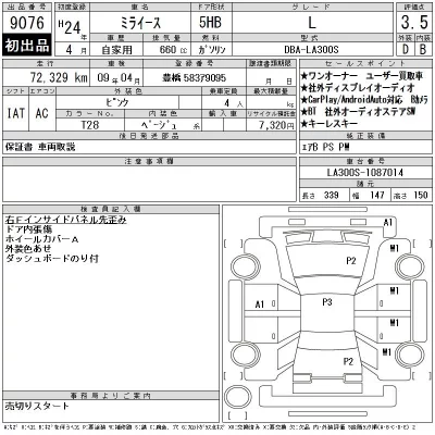 Daihatsu MIRA E S