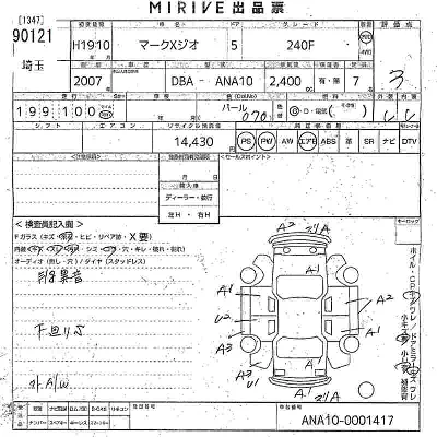 Toyota Mark X Zio