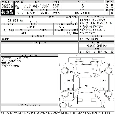 Toyota HARRIER HYBRID