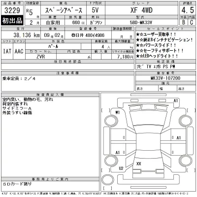 Suzuki SPACIA BASE
