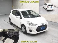 Цена авто Toyota Aqua с аукционов Японии, номер кузова NHP10, пробег 134 000, оценка 8