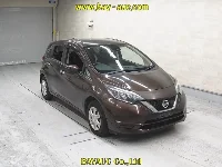 Цена авто Nissan Note с аукционов Японии, номер кузова E12, пробег 55 000, оценка 8