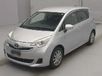 Цена авто Toyota Ractis с аукционов Японии, номер кузова NSP120, пробег 133 000, оценка 7