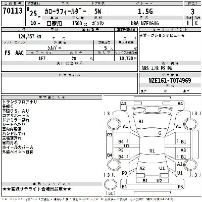 Toyota Corolla Fielder