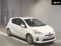 Цена авто Toyota Aqua с аукционов Японии, номер кузова NHP10, пробег 117 000, оценка 2