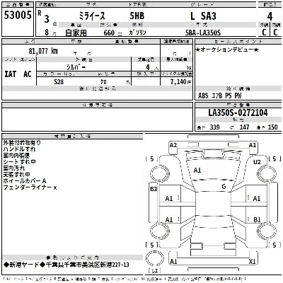 Daihatsu MIRA E S