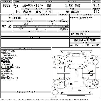 Toyota Corolla Fielder