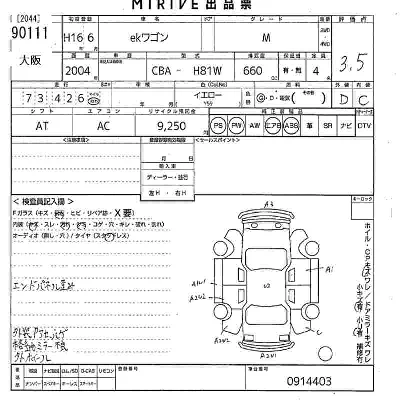 Mitsubishi EK WAGON