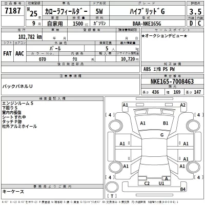Toyota Corolla Fielder