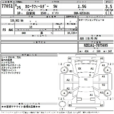 Toyota Corolla Fielder