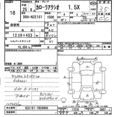 Toyota Corolla Axio