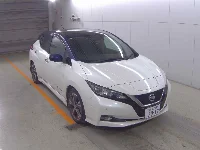 Цена авто Nissan Leaf с аукционов Японии, номер кузова ZE1, пробег 59 000, оценка 8
