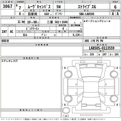 Daihatsu MOVE CANBUS