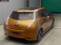 Цена авто Nissan Leaf с аукционов Японии, номер кузова AZE0, пробег 64 000, оценка 2