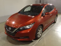 Цена авто Nissan Leaf с аукционов Японии, номер кузова ZE1, пробег 130 000, оценка 8