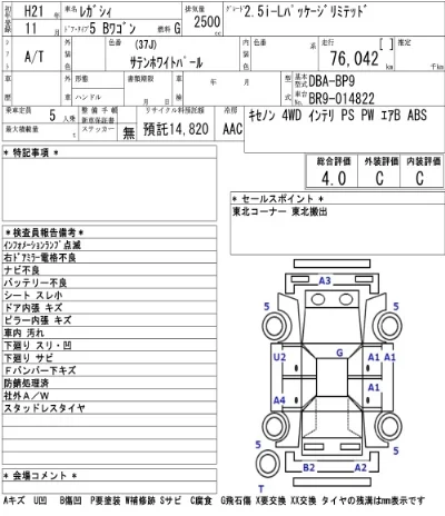 Subaru LEGACY
