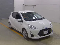 Цена авто Toyota Aqua с аукционов Японии, номер кузова NHP10, пробег 22 000, оценка 8