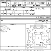Цена авто Toyota Esquire с аукционов Японии, номер кузова ZWR80G, пробег 179 000, оценка 4