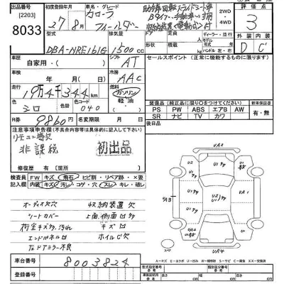 Toyota Corolla Fielder