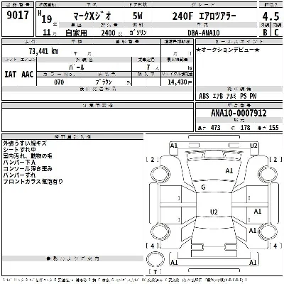 Toyota Mark X Zio