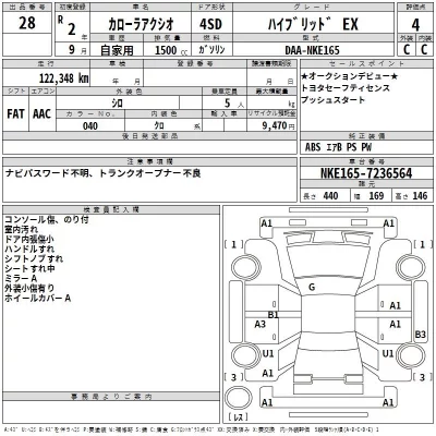 Toyota Corolla Axio