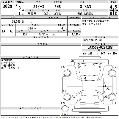 Daihatsu MIRA E S