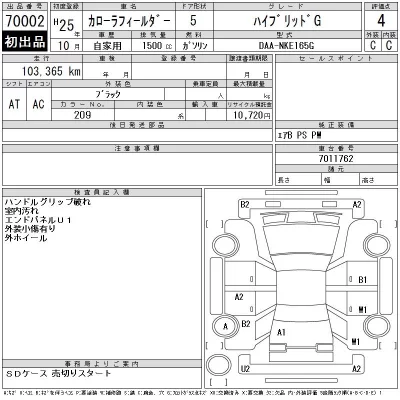 Toyota Corolla Fielder