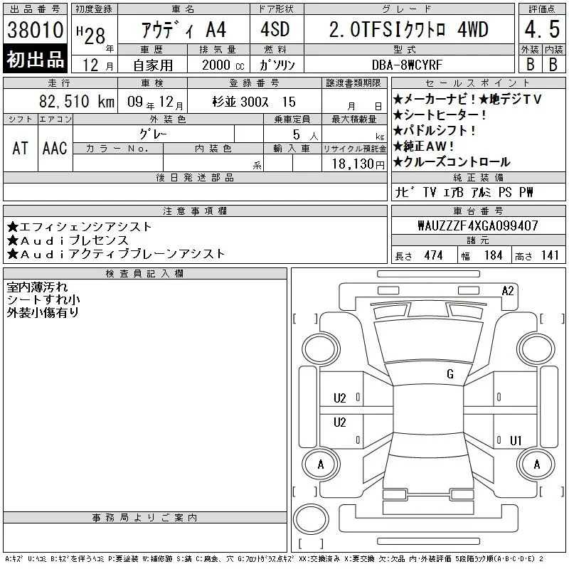 Audi A4 2.0TFSI Quattro 4WD, миниатюра 6