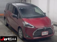 Цена авто Toyota Sienta с аукционов Японии, номер кузова NSP170G, пробег 40 000, оценка 2