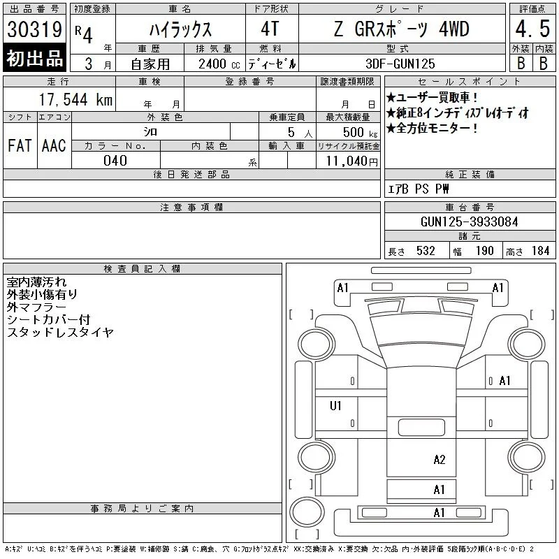 Toyota Hilux Z GR SPORT 4WD, миниатюра 6