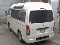 Цена авто Toyota HiAce Van с аукционов Японии, номер кузова KDH206K, пробег 128 000, оценка 2