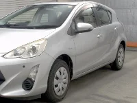 Цена авто Toyota Aqua с аукционов Японии, номер кузова NHP10, пробег 85 000, оценка 2