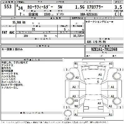 Toyota Corolla Fielder