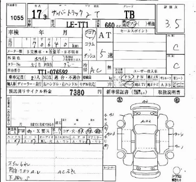 Subaru Sambar Truck