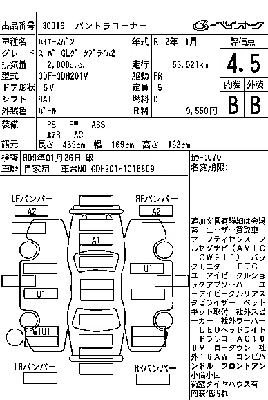 Toyota HiAce Van