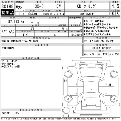 MAZDA CX-3