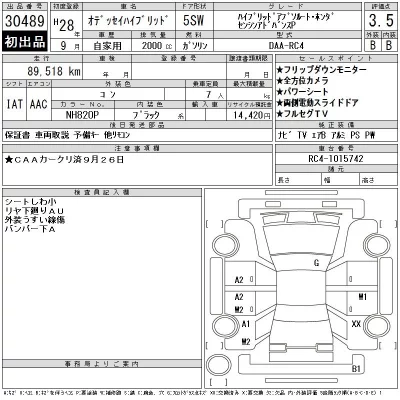 Honda ODYSSEY